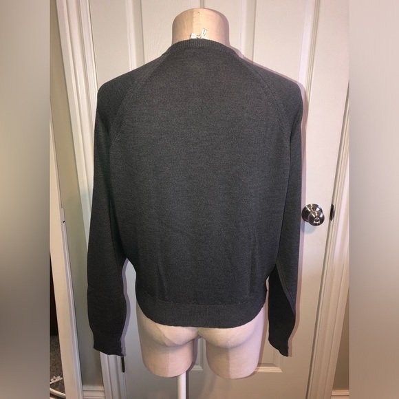 Glenayr Kitten Grey Button-Up Cardigan - Picture 3 of 5